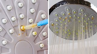 How to Clean Your Shower Head Better #shorts