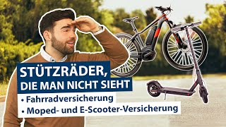 Fahrradversicherung, Moped- und E-Scooter-Versicherung – Alles rund um Deine Mobilität