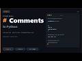 Python Comments Explained for Beginners | Single Line, Multi Line & Commenting Out | Ep 4