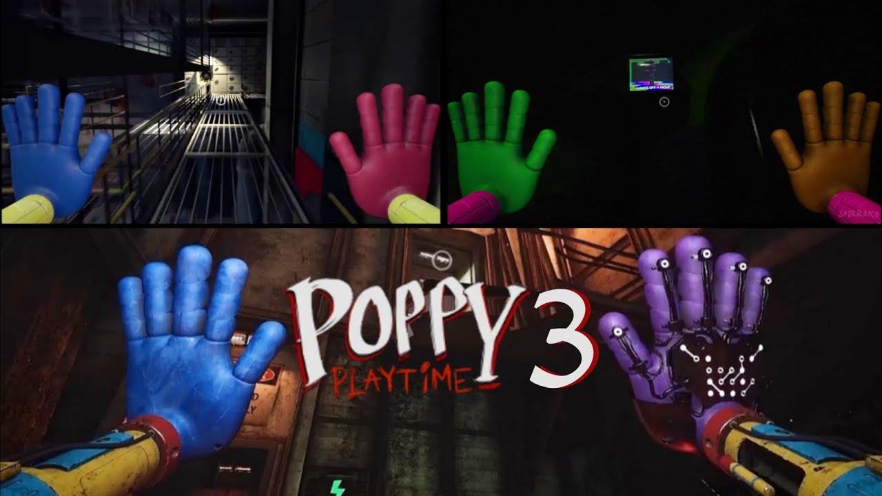 All Hands In Poppy Playtime Chapter 3 | Mob Entertainment - YouTube