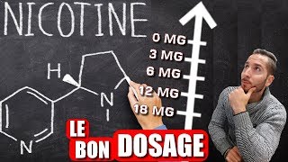 Nicotine : comment choisir son dosage ? (Ecig)