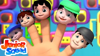Junior Squad | Finger Family | Original Nursery Rhymes | Kids Songs