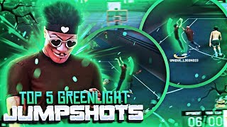 NBA 2K19 | TOP 5 BEST GREENLIGHT JUMPSHOTS FOR ANY ARCHETYPE | GREEN 99.9% OF YOUR SHOTS