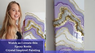 Creation of METTA - Handmade Epoxy Resin Painting by Dianka Pours