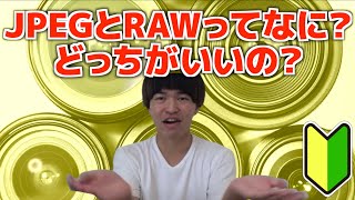 【カメラ初心者】JPEGとRAWってなに？どっちがいいの？【RAWが良い理由】