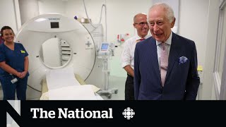 King Charles visits cancer centre in 1st appearance since treatment