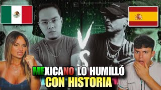 MEXICANO HUMILLÓ a ESPAÑOL en ESTA BATALLA y LE DIO una CLASE de HUMILDAD 🇲🇽  *ESPAÑOLES REACCIONAN*