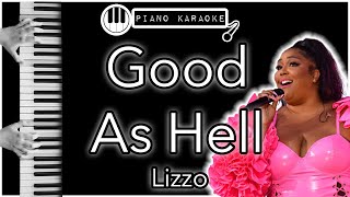 Good As Hell - Lizzo - Piano Karaoke Instrumental