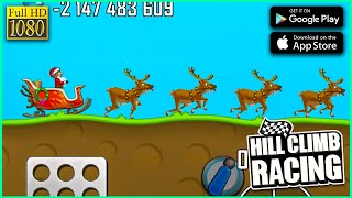 Hill Climb Racing - SLEIGH UNLOCKED | FULLY UPGRADED | Best Mobile Game| Gameplay Walkthrough Part 1