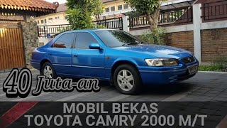 Review mobil bekas Toyota Camry thn 2000 Manual