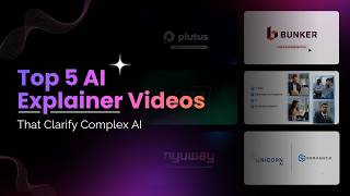 Top 5 AI Explainer Videos That Clarify Complex AI | AI Explainer Video by MotionGility | SaaS Video