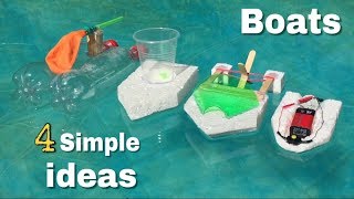 4 Amazing ideas for Fun or Simple Ways to Make a Boats