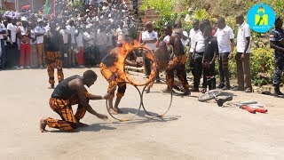 Utugenegene (Acrobaties) twakozwe n'Imbonerakure zo mu ntara ya Bujumbura kuri ImbonerakureDay