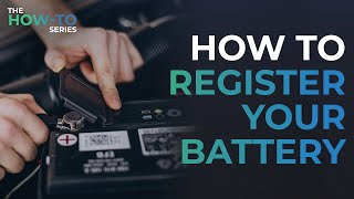 Quick & Easy Battery Registration | VW, Audi, Seat, Skoda