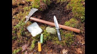 Bushcraft hack you WONT believe. Best way to start a campfire on a wet day with Vaseline.