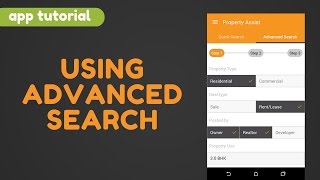 Tutorial: Using advanced search on the Pro Realtors app