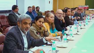 J\u0026K CM Omar Abdullah chairs meeting of Jal Shakti department at civil secretariat, Jammu