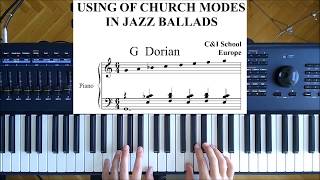 JAZZ PIANO: Using of Church Modes in Ballads