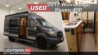 Used 2017 Winnebago Paseo 48P - Class B Gas Motorhome -  LichtsinnRV.com