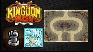 Kingdom Rush 王國保衛戰 Gameplay 淒涼山谷 Iron Challenge 鋼鐵模式