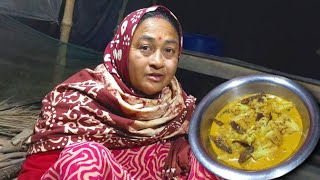 আজকের রাতে করলাম ফুলকপি আর কৈ মাছ রান্না