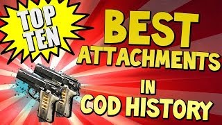 Top 10 "BEST ATTACHMENTS" in COD HISTORY (Top Ten - Top 10) Call of Duty | Chaos