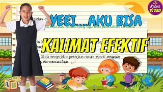 KALIMAT EFEKTIF KELAS 6