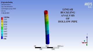 Eigenvalue Buckling | Hollow Pipe | How to do Linear Buckling Analysis I ANSYS Workbench