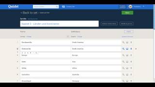 Quizlet Tutorial 18 Editing Study Sets