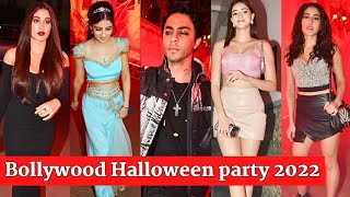 Aryan Khan,Ananya Panday,Sara Ali Khan & Others Bollywood Statkids Attend Halloween party 2022