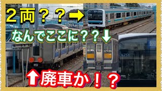 【これはヤバい‼️】久しぶりの勝田車両センターがとんでもないことになってました…‼️