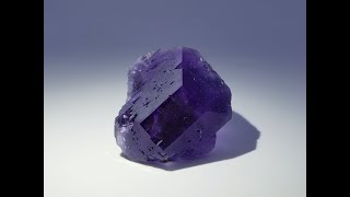 Purple Fluorite Mineral Specimen from Xia Yang Mine, Fujian, China