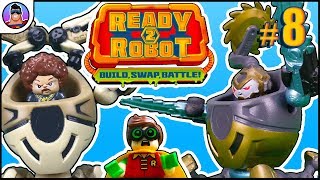 Ready2Robot | ROBOT BATTLE! #8 - Mystery Superhero battles TWO Ready2Robot bots!! | MECH BATTLE!