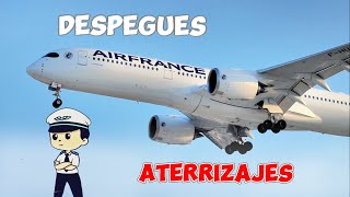 10 MINS Aviones en el Aeropuerto de la Ciudad de México | Aterrizaje del Kukulcán Livery Aeroméxico