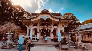 For Happy Marriage, Good Fortune \u0026 Successful Business Visit Takeo Shrine |4K Japan Walk Tour 2021