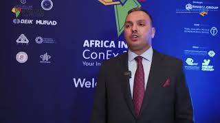 مقابله مع رئيس مجلس إدارة مجموعة شركات رحمة قروب على هامش معرض Africa invest conex 2022