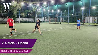 Football 7v7 Game at Antonio Dadar, Mumbai on 28th October 2024 by WePlay