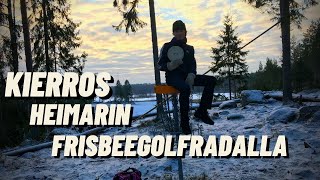 KIERROS HEIMARIN FRISBEEGOLFRADALLA