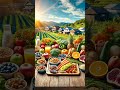 چطور با تغذیه سالم بیشتر از ۱۰۰ سال عمر کنیم؟ ⏳🥗 شورت