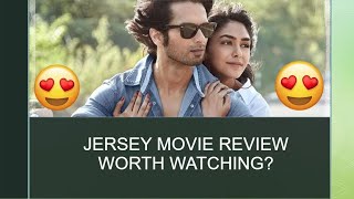 Jersey- Movie Honest Review II Shahid Kapoor II Mrunal Thakur II Gowtam Tinnanuri