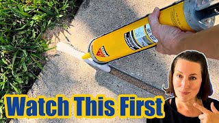 The Right Way to Use Concrete Expansion Joint Filler (Sika Self-Leveling Sealant Tutorial)
