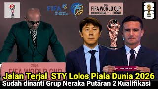 DRAWING Kualifikasi Piala Dunia 2026 Zona Asia Indonesia Berjumpa Vietnam dan Irak dibabak kedua