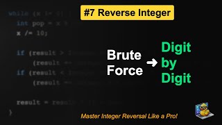 LeetCode #7: Reverse Integer in Java | Strings vs Math O(log x) - Stop Wasting Memory!