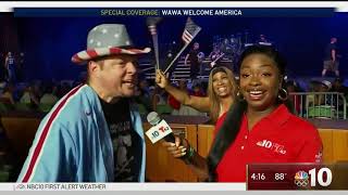 Locals Steal the Show at Wawa Welcome America | NBC10