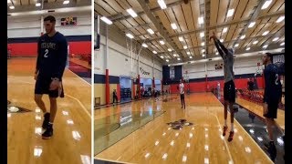 Lonzo Ball X Brandon Ingram Shooting Threes Together! | Pelicans All Access |