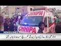 out of control dumper tragic accident fatalities 8pm headlines aaj news