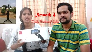 మన మొబైల్ వీడియోస్ సినిమాలాగ రావాలంటే I Zhiyun Smooth 4 I Mobile Stabilizer I Telugu Ammayi