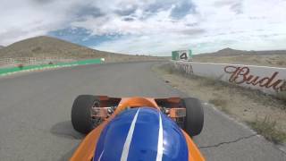 Formula Atlantic in-car camera @ Willow Springs