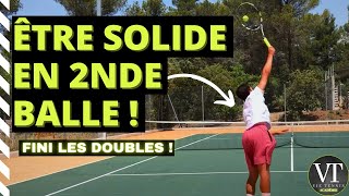 AMÉLIORER SON 2ÈME SERVICE ! (Fini les doubles !)