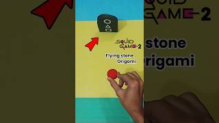 How to make Flying Stone from Squid Game || #shorts #craft